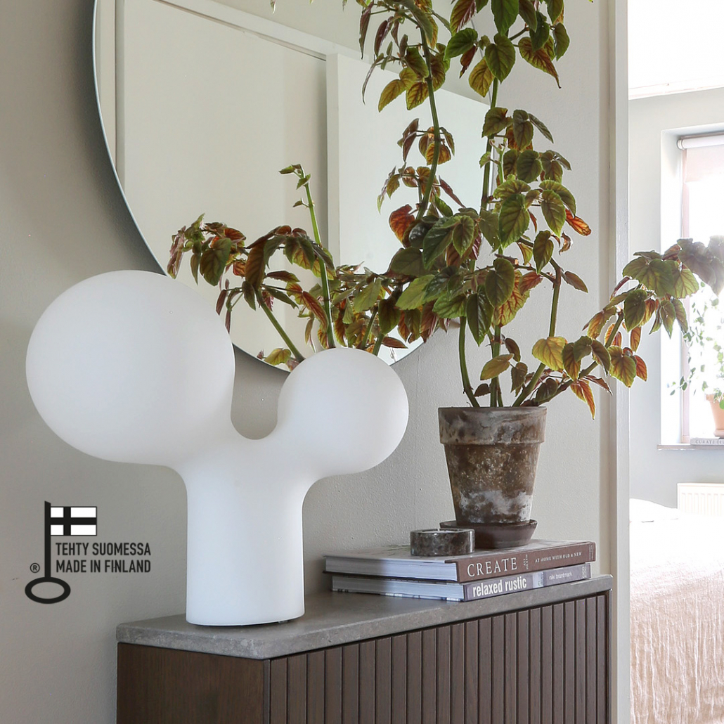 Double Bubble lamp by Eero Aarnio